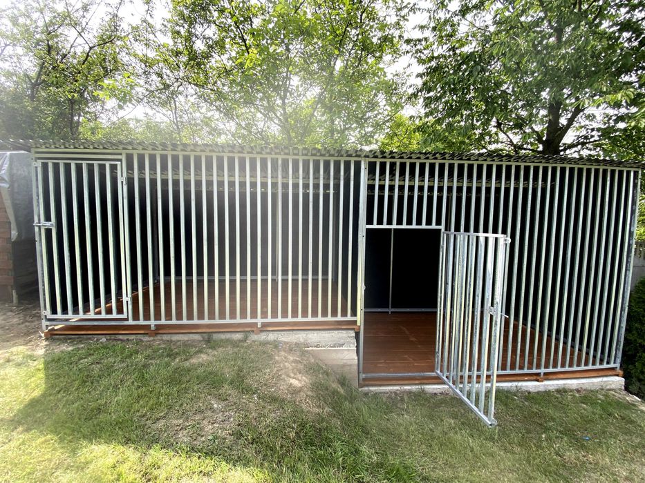 Kojec dla psa z profili ocynkowanych