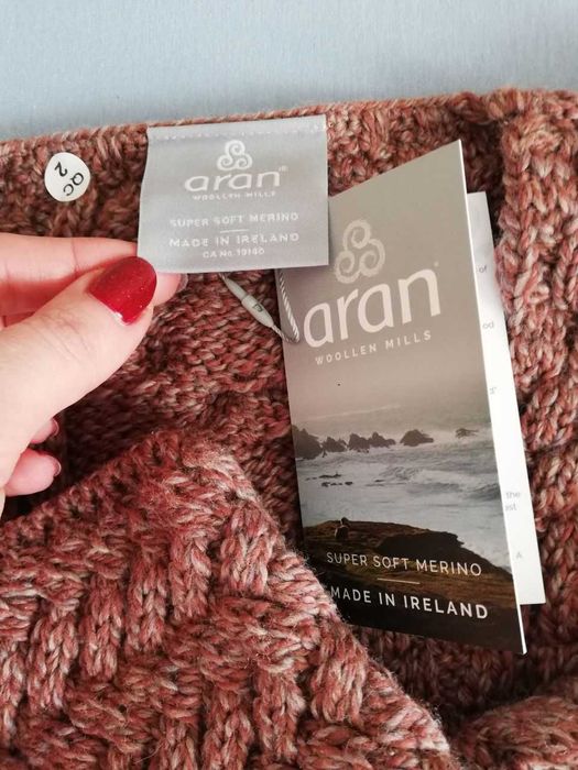 Светр (кардиган) жіночий, 100% вовна мериноса, Aran Woollen Mills