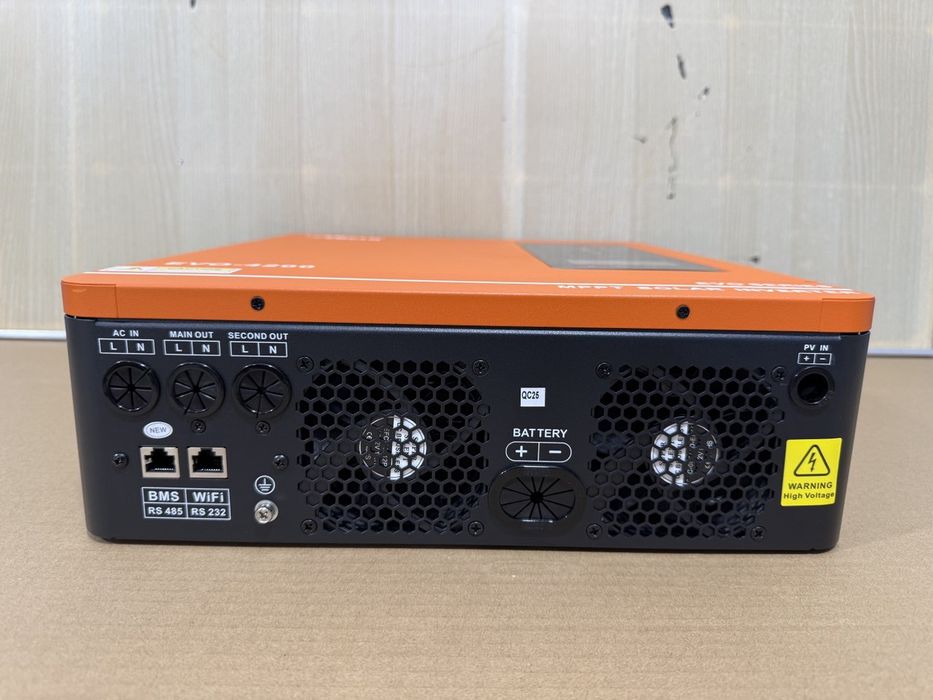 Інвертор 4.2 кВт 24В | MPPT 120A | PV до 450В | Wi-Fi