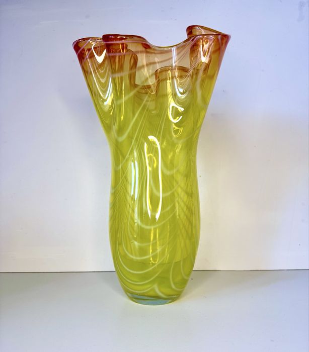 Ваза конфетница икорница Богемия Чехословакия Рапсодия 1970 года