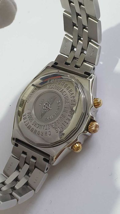 Годинник Breitling Crosswind Chronograph Золото/Сталь
