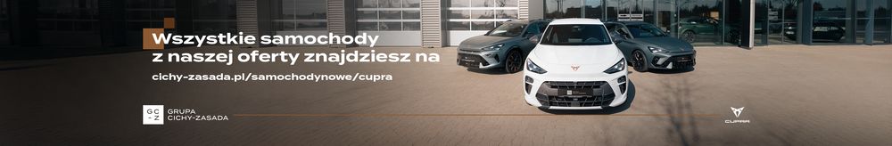 Grupa Cichy-Zasada Sp. z o. o. Sp. j. Autoryzowany Dealer Cupra top banner