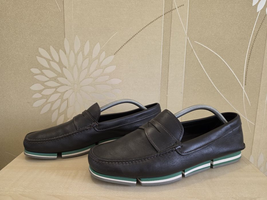 Чоловічі туфлі мокасини лофери Prada розмір 43-44