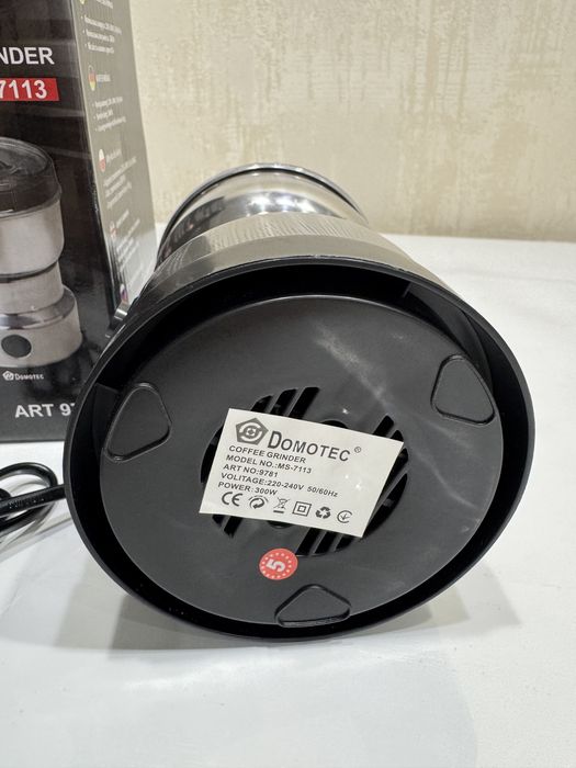 Кофемолка Domotec MS 7113 металлическая (300 W)