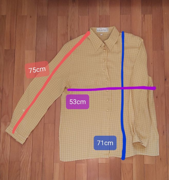 Camisa Vintage com chumaços