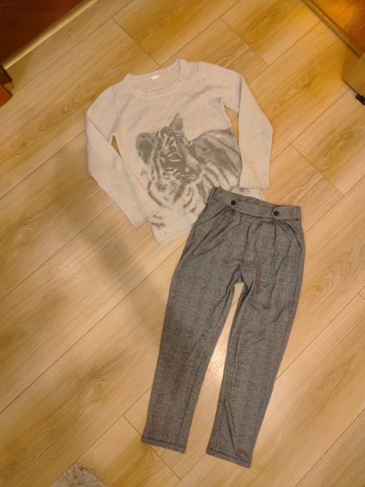 Sweter spodnie Reserved roz. 146