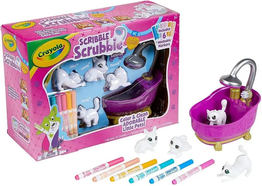 Набір для творчості Crayola Scribble Scrubbie Pets Мої улюбленці