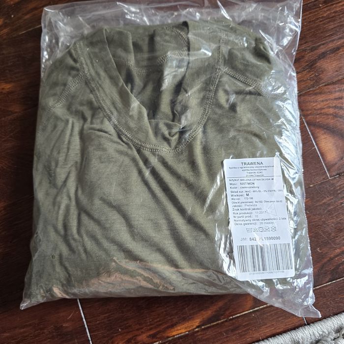 ..Bielizna letnia  długa-WOJSKOWA  505T/MON Rozmiar: M