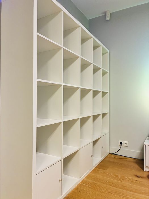 Regał Kallax IKEA 182x182 cm + dodatkowe elementy - sprzedaż tylko do 20.10.2026