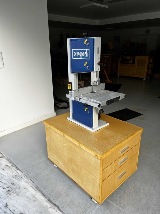 Serra de Fita Scheppach hbs261 com Móvel