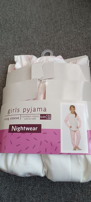 Piżama dziewczęca nowa