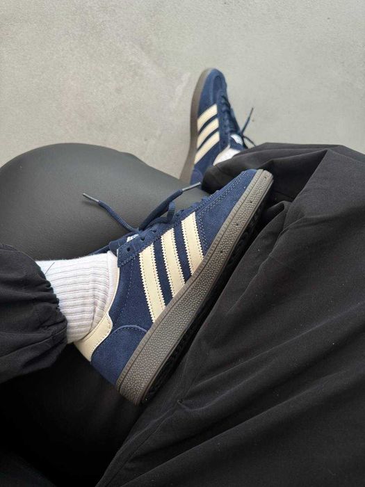 Мужские кроссовки Adidas Handball Spezial Indigo. Размеры 40-45