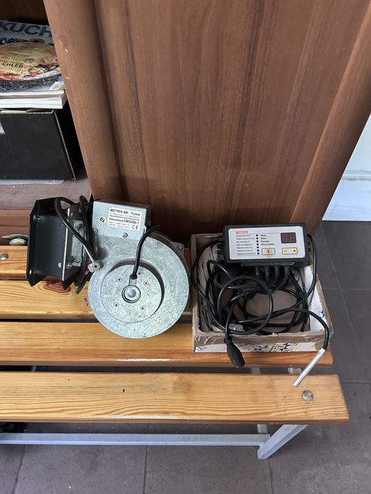 Dmuchawa do pieca i sterownik Metrix