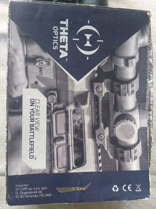 Airsoft red dot da theta optics para ak