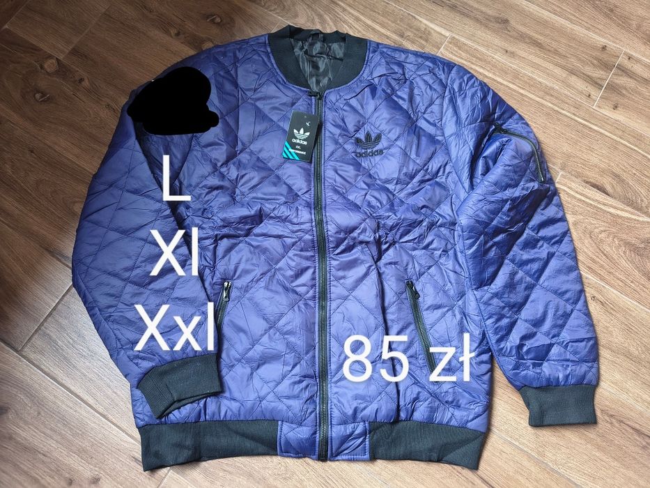 Kurtka męska L granatowa