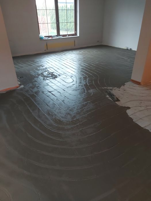 Frezowanie ogrzewanie podłogowe, bruzdowanie.