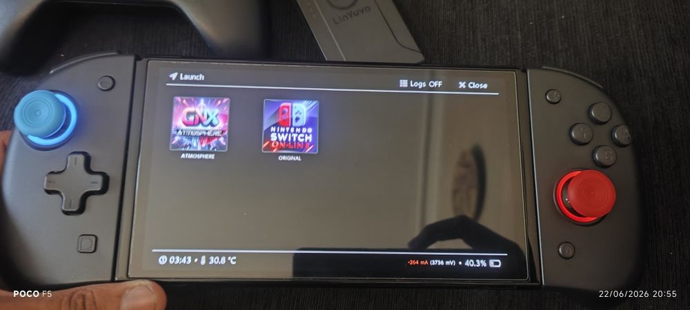 Nintendo switch OLED DESBLOQUEADA 256g