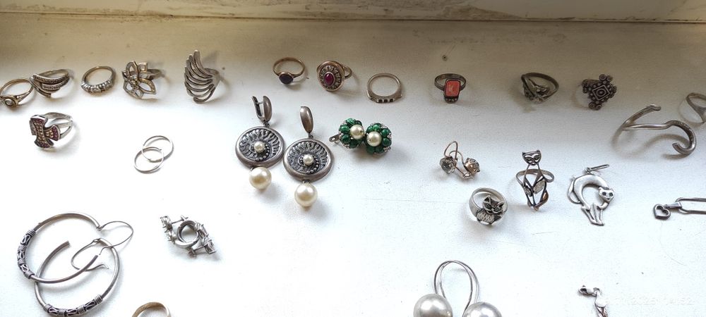 Ювелирные изделия серебро