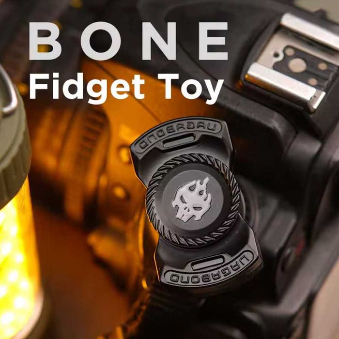 EDC Фіджет іграшка череп 3в1 спінер магнітний Fidget Toy антістрес