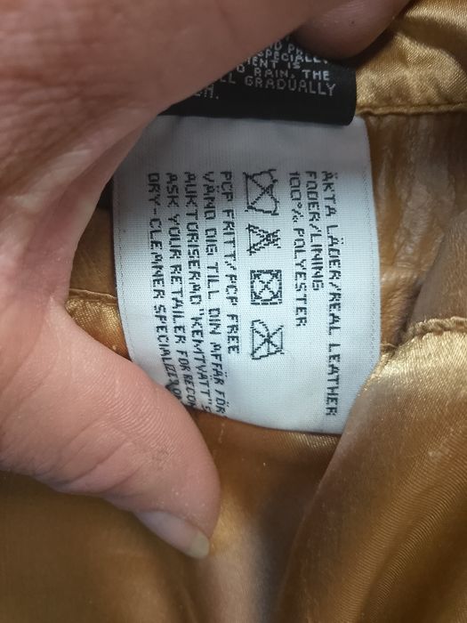 Kurtka skórzana Real Lader Steel XXL-szwedzka