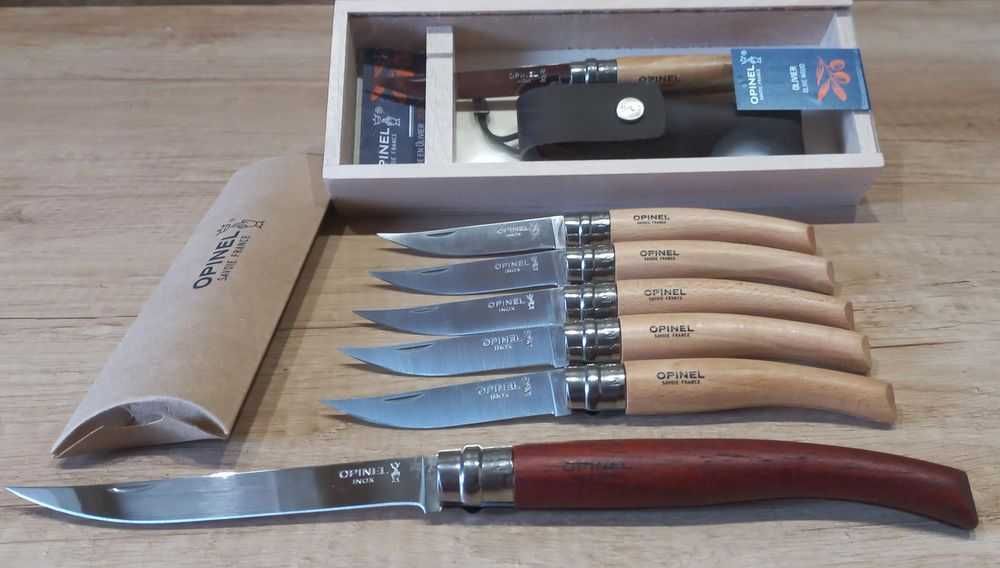Филейный НОЖ OPINEL №10 12 15 VRN+футляр Франция складной тонкий