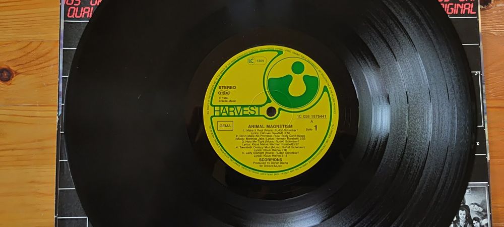 Scorpions, Animal Magnetism, Winyl