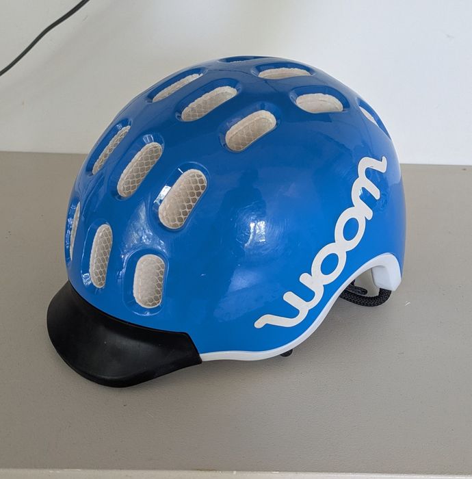 Kask Woom S  niebieski