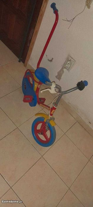 Bicicleta do Noddy – Roda 10" (com suporte para adulto)