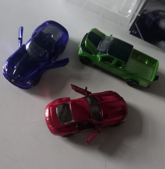 Conjunto 3 majorette Dodge, mercedes-amg e Ford