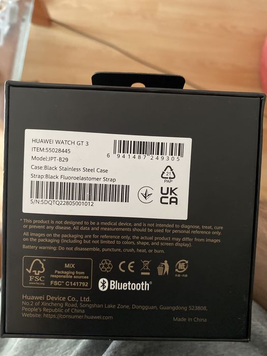 Zegarek huawei gt 3 46mm