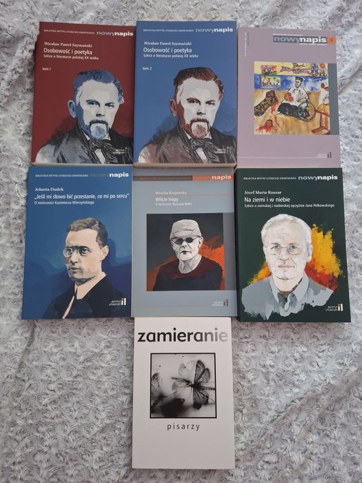Książki literaturoznawstwo - książki nowy napis