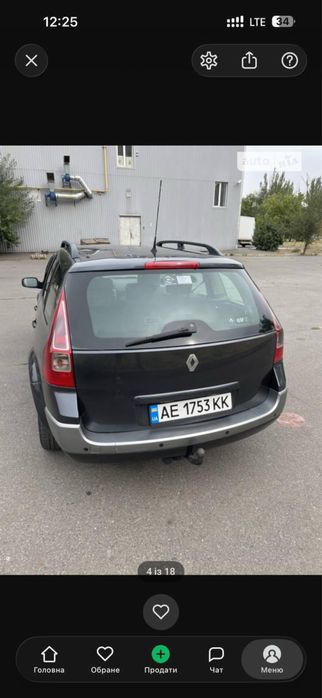 Продаю Renault megane