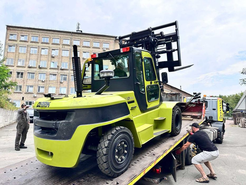 Дизельний навантажувач CLARK C 70 D  з ротатором + позиціонером вил