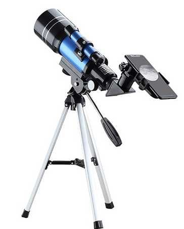Telescopio astronomico alta potencia estrelas galaxias lua tripé NOVO