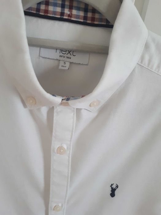 J.NOWA koszula męska chłopięca Next Oxford S tall stan idealny