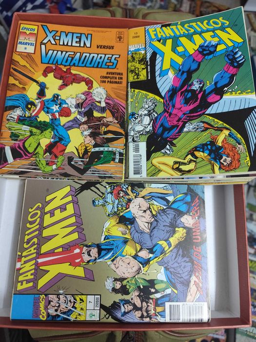 Várias banda desenhada Marvel X-Men, X Factor, X Force, etc