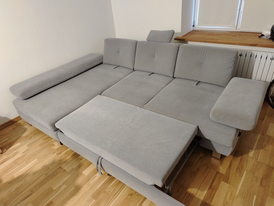 Duża kanapa z funkcją spania