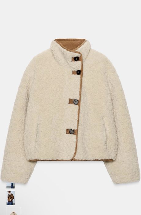 продам дублянку zara двостороння нова
