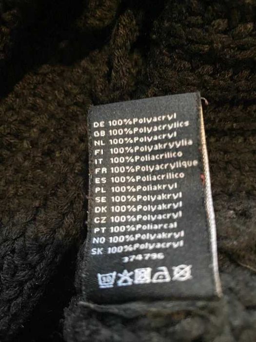 Sweter dzianinowy Black premium by Emp goth emo gothic sweater 2XL