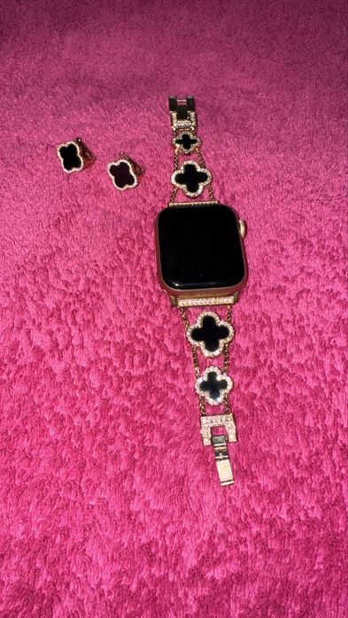 Van Cleef клевер браслет і сережки