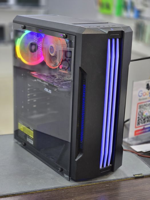 Бодрый игровой ПК 4 ядра видеокарта 8gb