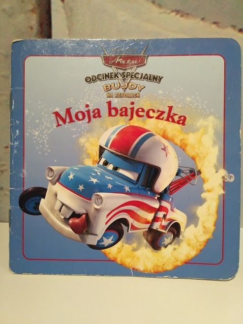 Książeczka Bujdy na resorach (Cars Zygzak i Złomek)