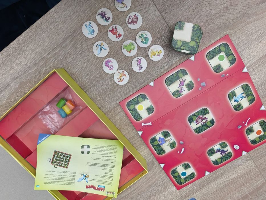 Labyrinth junior dino labirynt gra planszowa dla małych dzieci 4+