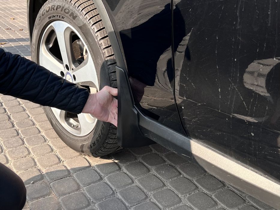 Бризковики Mercedes Benz GLC X253 2015 - брызговики комплект 4 шт