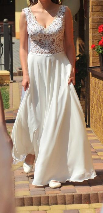 Suknia ślubna boho