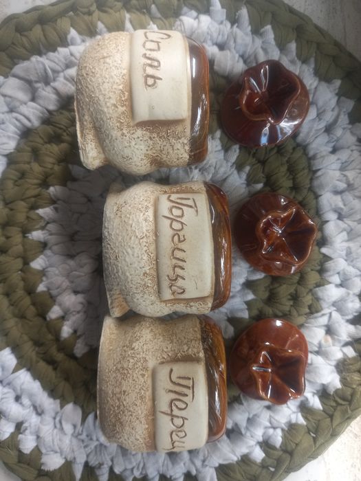 Чайный набор, салатницы, кувшин, набор соль, перец, горчица