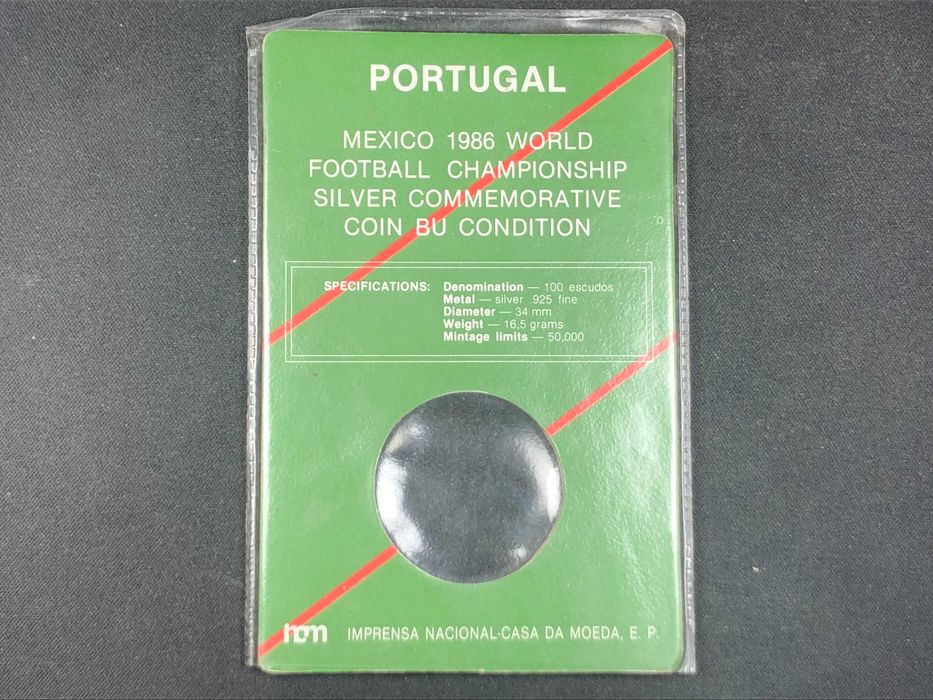 Várias carteiras vazias para moedas de escudos - OFICIAIS