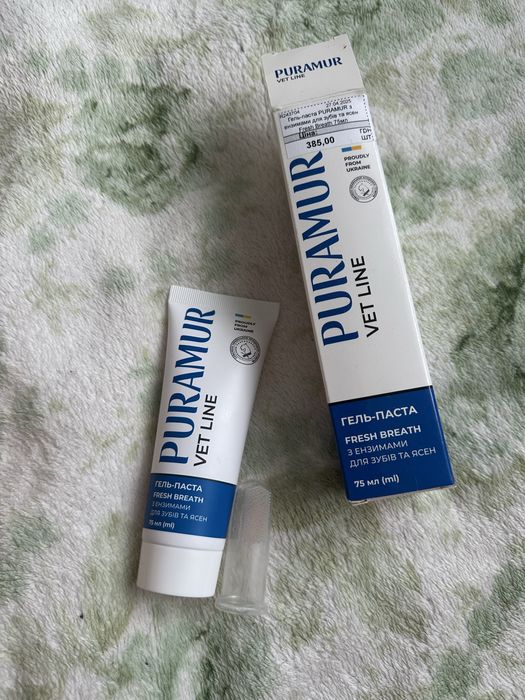 Зубна паста для котів та собак