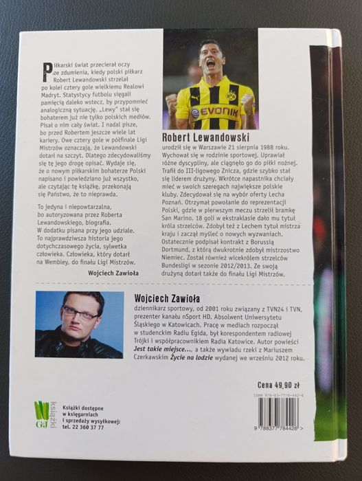 Książka Robert Lewandowski Pogromca Realu