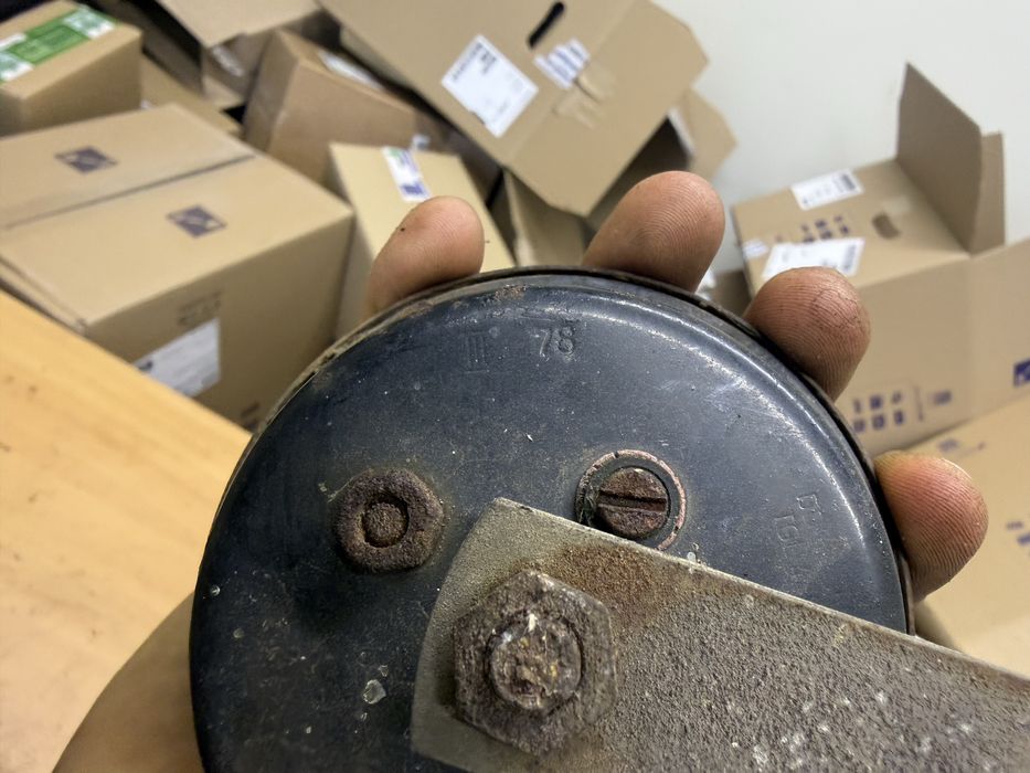 Klakson sygnał dźwiękowy MZ TS ES 250, 150 Trophy org DDR wysyłka